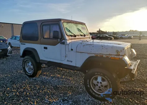 1988 Jeep Wrangler z USA, uszkodzony, nr VIN 2BCCV81J1JB502019